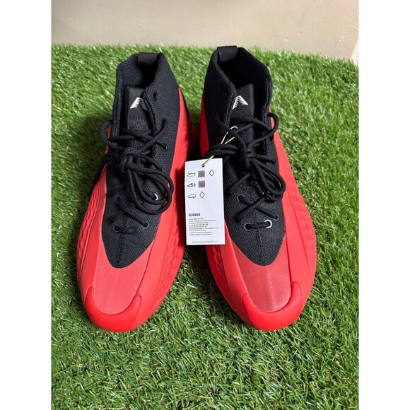 Adidas Anthony Edwards AE 1 Red Black Basketball Georgia Bulldogs IG6669 Mens 9 main image 9